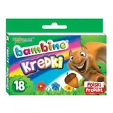Bambino, восковые мелки, 18 цветов