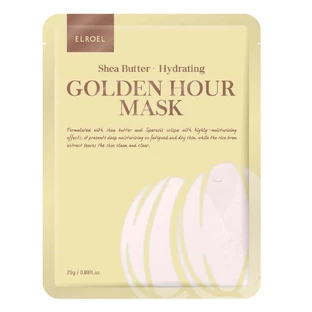 Elroel Golden Hour Mask Зволожуюча маска для обличчя з маслом ши, 25 г
