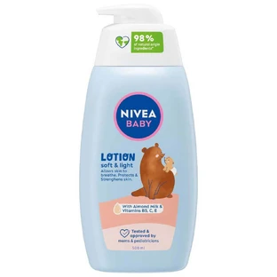 Лосьйон для тіла Soft&Light Baby, 500 мл, Nivea