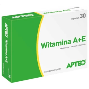Витамин A + E Apteo 30 капсул