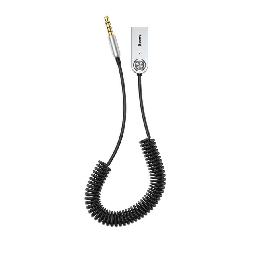 Baseus BA01 Bluetooth 5.0 Audio Receiver Cable AUX Jack Audio Adapter Black (CABA01-01): ціни та характеристики