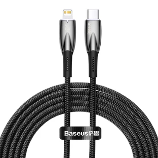 Baseus CADH000101 Lightning - USB-C PD Cable 20W 480Mb/s 2m - Black