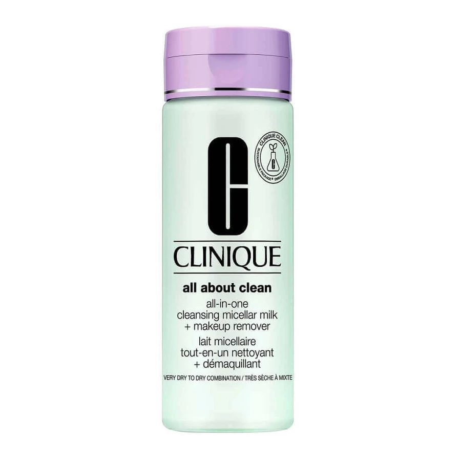 Clinique All-in-One Cleansing Micellar Milk + Makeup Milk для сухой кожи, 200 мл: цены и характеристики