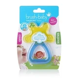Brush-Baby Cool &amp; Calm Охлаждающий прорезыватель с погремушкой для детей от 4 месяцев