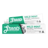 Натуральна заспокійлива зубна паста Grants of Australia Mild Mint без фтору, 110 г