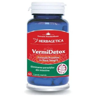 Вермидетокс, 60 капсул, Herbagetica