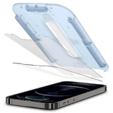 Стиклэ темпэрэтэ Spigen Glas.tR EZ Fit для iPhone 12 / iPhone 12 Pro - 2 бука.
