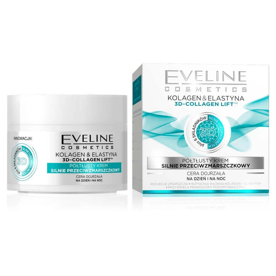 Eveline Cosmetics Kolagen amp; Elastin Post-acute anti-wrinkle cream, 50 мл: цены и характеристики