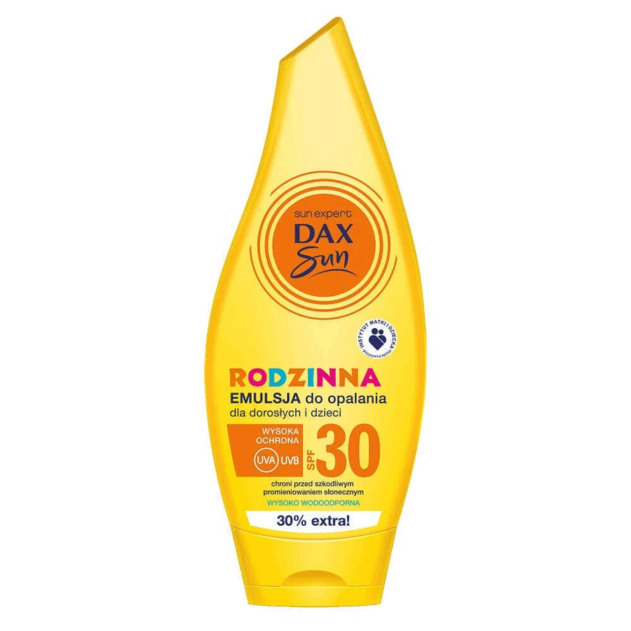 Dax Sun Family Сонцезахисний крем для дорослих і дітей SPF30, 250 мл: ціни та характеристики