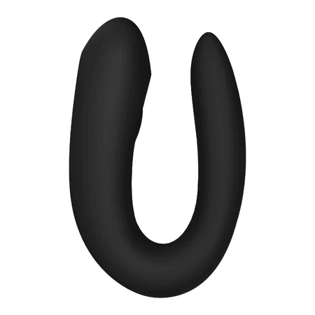 Satisfyer Double Joy, вибратор для пар с управлением от телефона, черный: цены и характеристики
