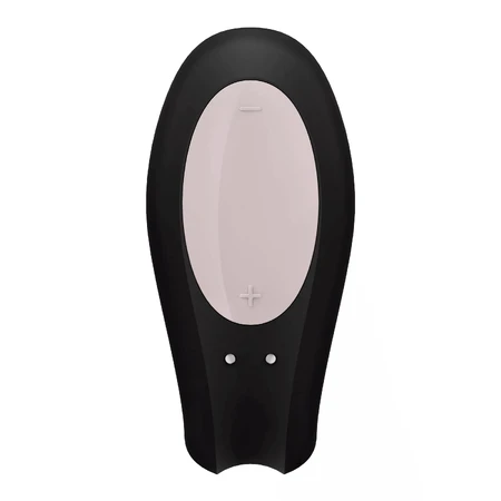Satisfyer Double Joy, вибратор для пар с управлением от телефона, черный: цены и характеристики