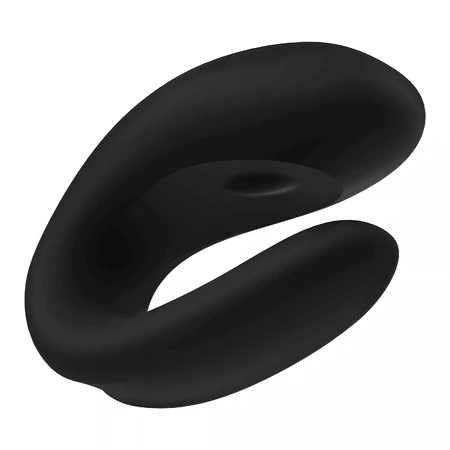 Satisfyer Double Joy, вибратор для пар с управлением от телефона, черный: цены и характеристики