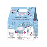 Floslek Laboratory Winter Care Skin Protection For Active People Set Захисний крем 50 мл + крем-стік 20 г + губна помада 4 г