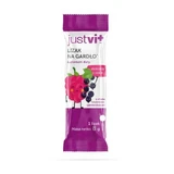 Малиново-смородиновий льодяник для горла Justvit, 1 шт