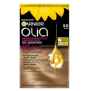 Краска для волос Garnier Olia 8.0 Блонд