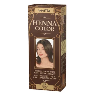 Venita Henna Color Herbal Colour Balm with Extract Henna 15 Brown, 75 мл