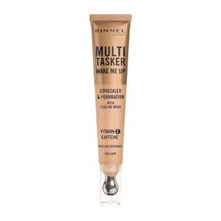 Rimmel Multi-Tasker Wake Me Up Corector illuminator cu aplicator masant 030 Light, 20 мл