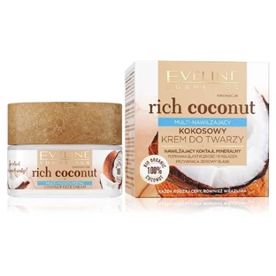 Увлажняющий крем для лица Eveline Rich Coconut, 50 мл