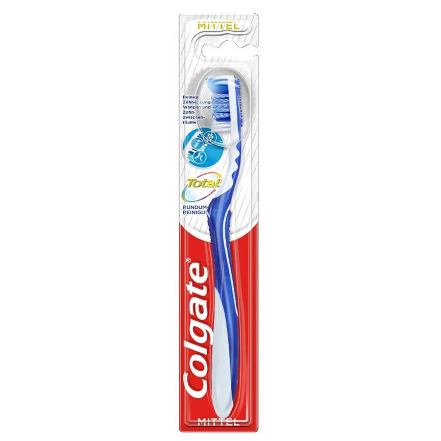 Colgate Total, зубная щетка, средняя, 1 шт.: цены и характеристики