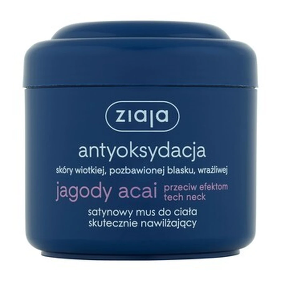 Зволожуючий мус для тіла Ziaja Acai Berry 200 мл: ціни та характеристики