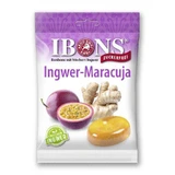 Капли без сахара со вкусом имбиря и маракуйи, 75 г, Ibons