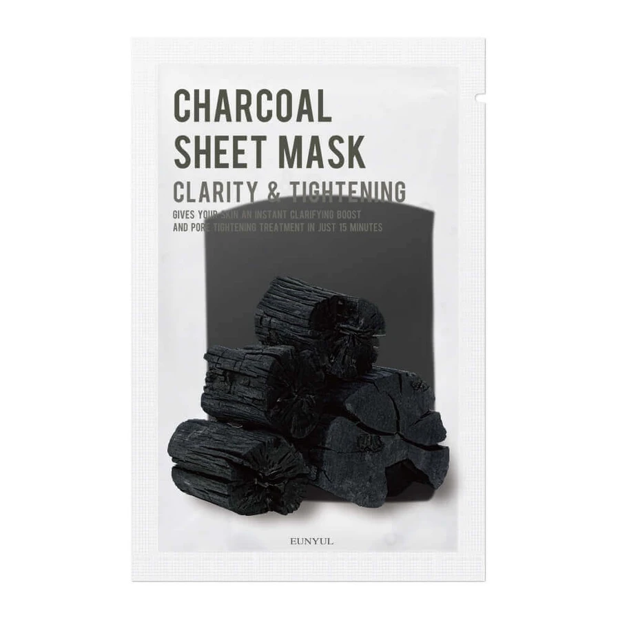 Eunyul Charcoal Sheet очищаюча маска з вугіллям, 22 мл: ціни та характеристики