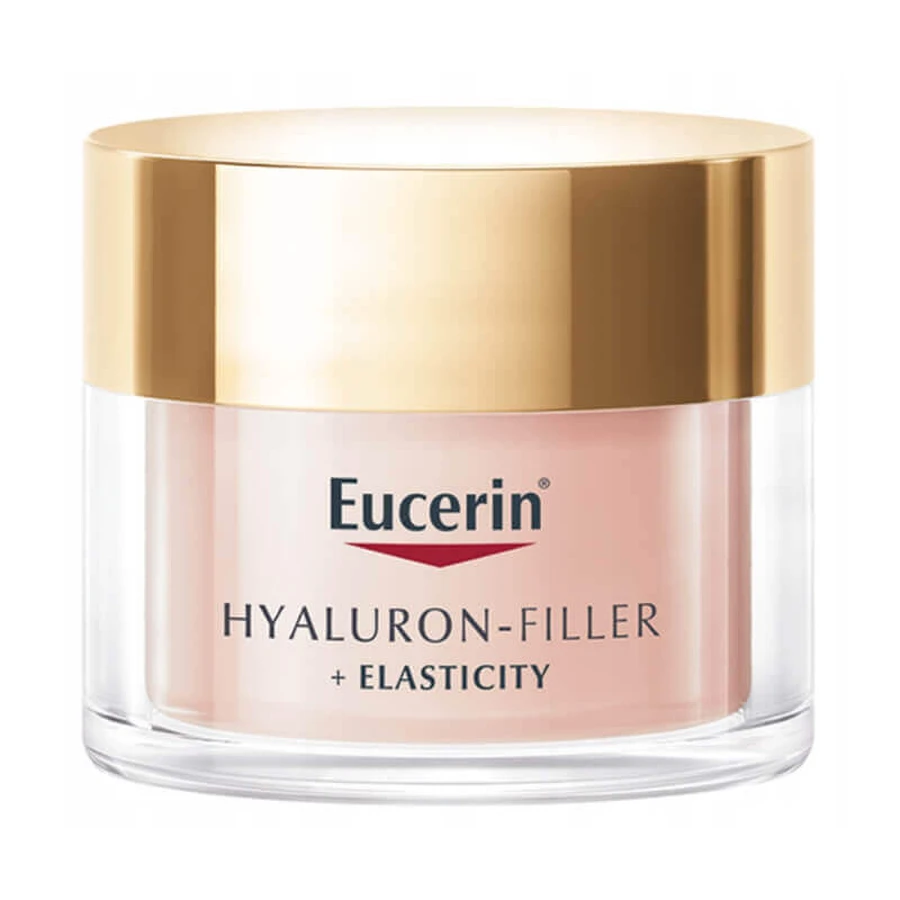 Eucerin Hyaluron-Filler+Elasticitate, крем для обличчя рожевого кольору, SPF 30, 50 мл: ціни та характеристики