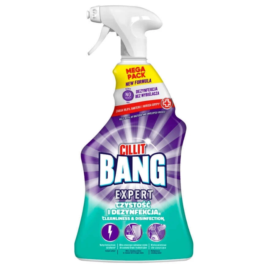 Cillit Bang Expert Clean & Disinfect Spray, 900 мл: цены и характеристики