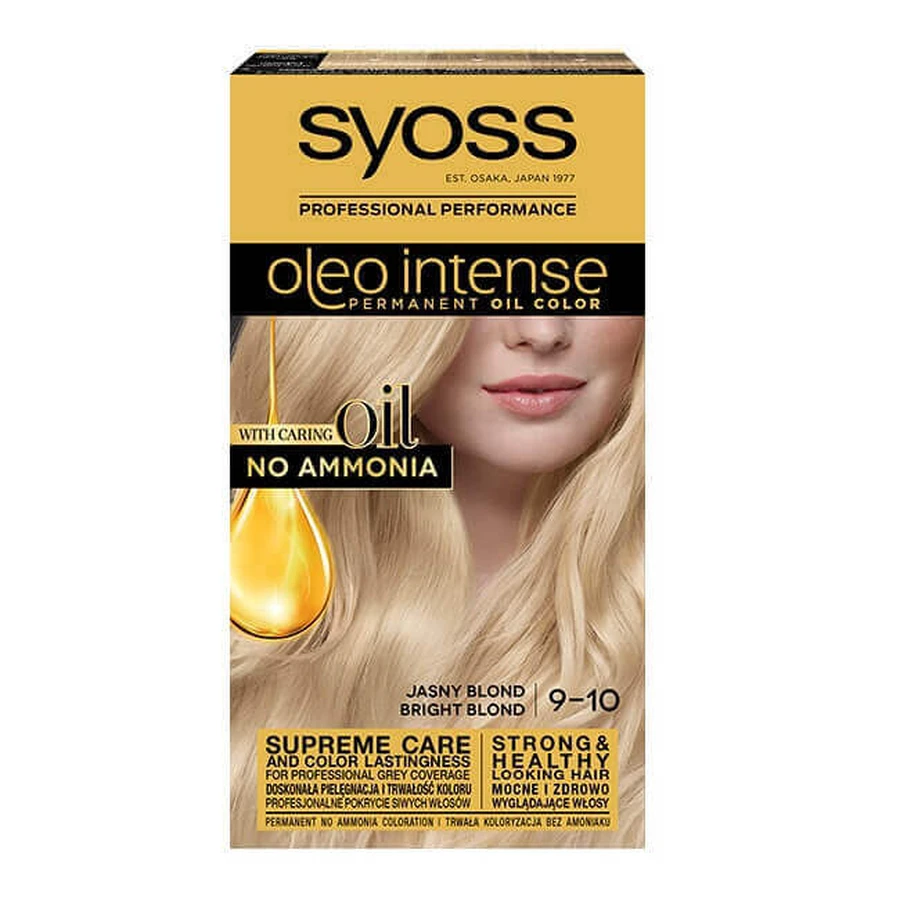 Фарба для волосся Syoss Oleo Intense Light Blonde 9-10: ціни та характеристики