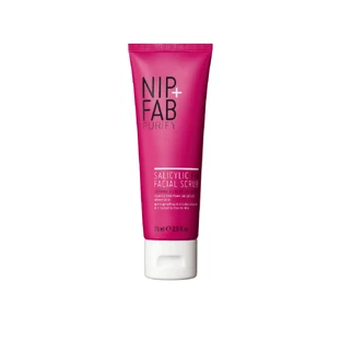 Скраб для обличчя саліциловий фіксуючий, 75 мл, Nip+Fab