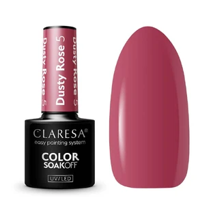 Гібридний лак для нігтів Claresa Soak Off UV/LED Dusty Rose 5,5 г