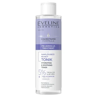 Увлажняющий и успокаивающий тоник Eveline Cosmetics Concentrated Formula, 200 мл