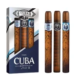 Туалетна вода Cuba Original Cuba Trio II Set Shadow 35 мл + Туалетна вода Winner 35 мл + Туалетна вода Prestige Black 35 мл