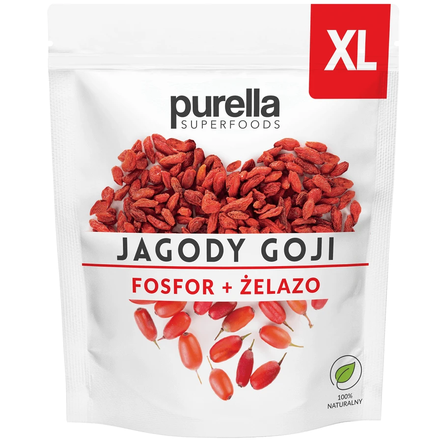 Purella Superfoods Ягоды годжи, фруктовый ускат, XL, 100 г: цены и характеристики