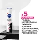 Антиперспірант Nivea Black & White Invisible Clear, 150 мл
