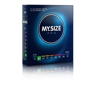 My Size PRO, Презервативы 47 мм, 3 шт.