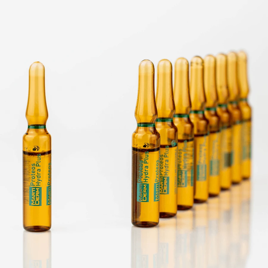 MartiDerm The Originals Proteos Hydra Plus, зволожуюча сироватка з антиоксидантами, суха шкіра, 2 мл х 10 ампул ПОШКОДЖЕНА УПАКОВКА: ціни та характеристики