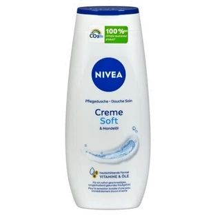 Nivea Creme Soft, Бархатистый мягкий гель для душа с драгоценным миндальным маслом, 250 мл