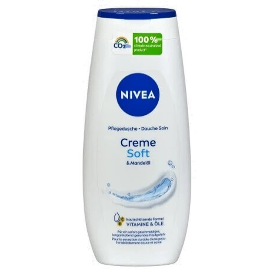 Nivea Creme Soft, Бархатистый мягкий гель для душа с драгоценным миндальным маслом, 250 мл: цены и характеристики