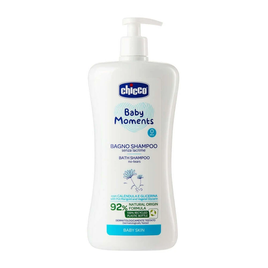 Шампунь для тела и волос Chicco Baby Moments 0 мес.+, 750 мл: цены и характеристики