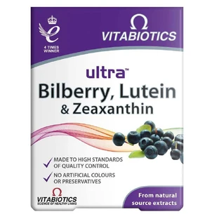 Vitabiotics Ultra Лютеїн чорниці &amp; Зеаксантин 30 табл
