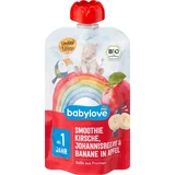 Babylove Smoothie (яблоко, банан, вишня, красная смородина), 100 г