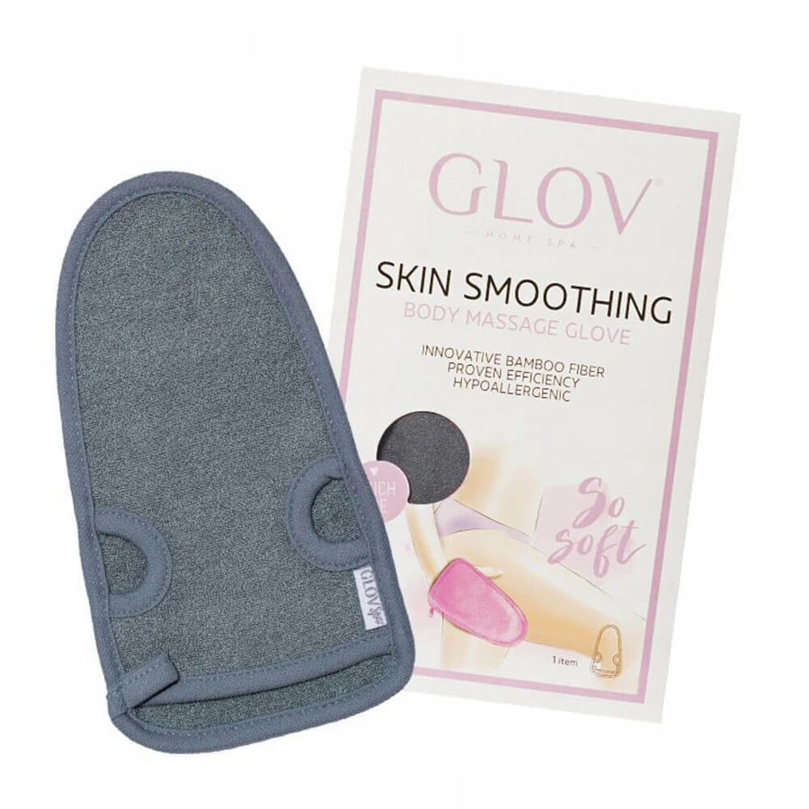 Glov Skin Smoothing Body Massage Glove Smooth Grey: цены и характеристики
