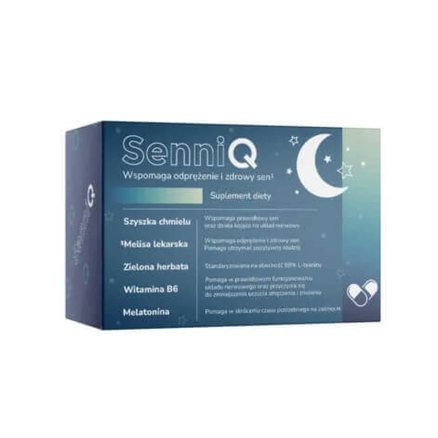 SenniQ, 60 капсул: ціни та характеристики
