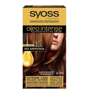 Фарба для волосся Syoss Oleo Intense Golden Copper 6-76