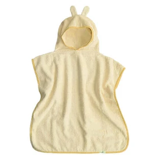 Полотенце-пончо с капюшоном и ушанкой, 2-6 лет, экрю, Tuxi Brands