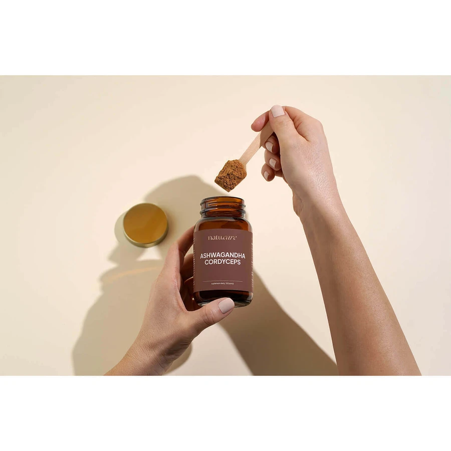 Natu.Care Ashwagandha&Cordyceps, pulbere, 60 г: цены и характеристики