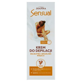 Крем-депилятор Joanna Sensual для нежных и чувствительных зон, 100 г