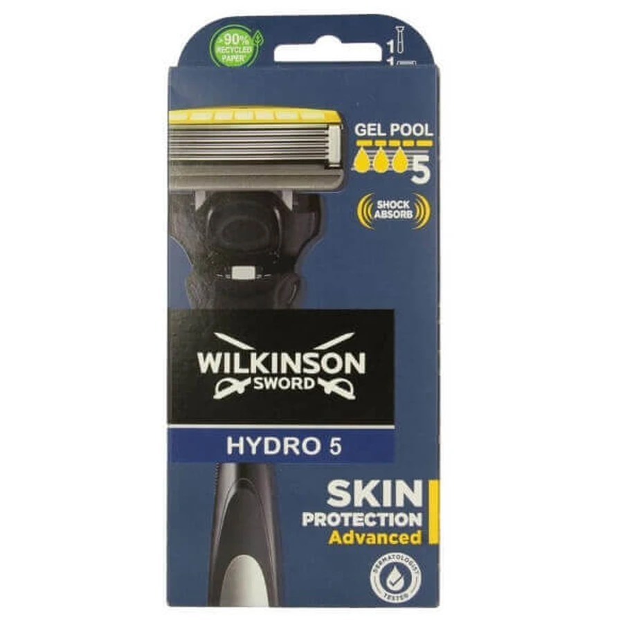 Wilkinson Sword, Hydro 5 Skin Protection Advanced, Бритва, 1 шт: ціни та характеристики