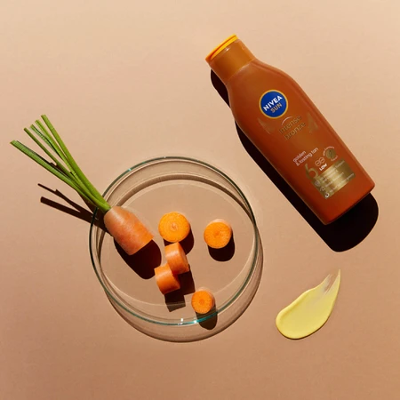Набір Nivea Sun Luminous 630, освіжаючий сонцезахисний флюїд для обличчя, SPF 50+, 50 мл + лосьйон для засмаги з каротином, SPF 6, 200 мл + сумка-рюкзак безкоштовно: ціни та характеристики